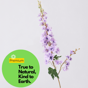 Real Touch Delphinium Stem 28 Inch Artificial Silk Flower