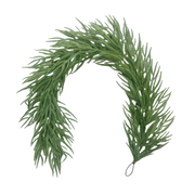6 Ft Real Touch Norfolk Pine Garland 6ft Lifelike Artificial Greenery for Christmas Decor