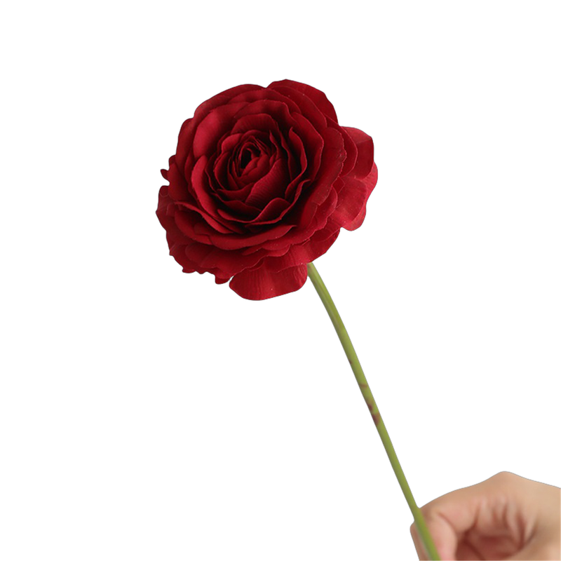 13 Inch Real Touch Peony Stems 10 Pcs Artificial Silk Flowers for Wedding DIY Bouquet Centerpiece
