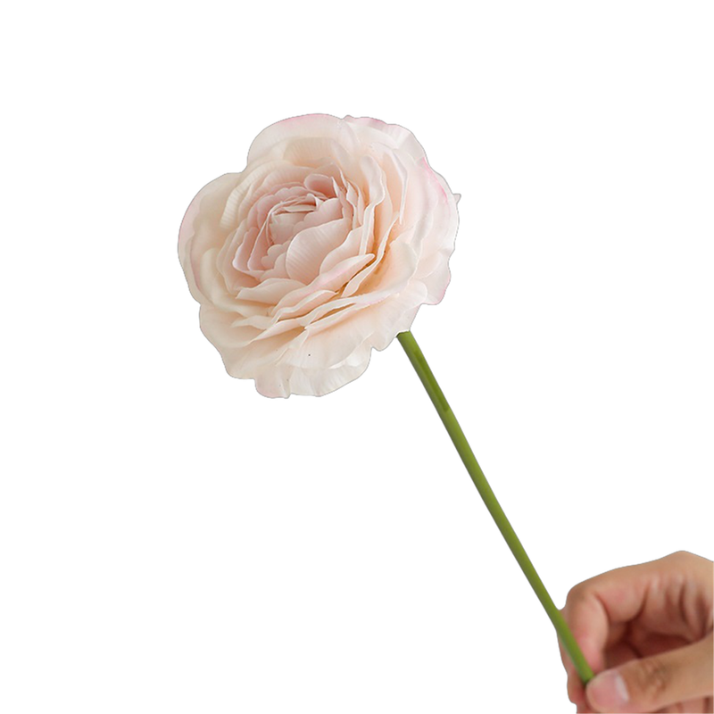 13 Inch Real Touch Peony Stems 10 Pcs Artificial Silk Flowers for Wedding DIY Bouquet Centerpiece