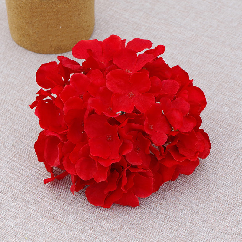 26-Color Silk Hydrangeas Artificial Flowers with Detachable Stems for DIY Floral Arrangements
