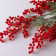 34 Inch Artificial Mimosa Flower Stems Branches Bulk Foliage Long Stems