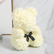 Artificial Foam Rose Bear 1 Pc Romantic Decorative Gift for Valentine's Day
