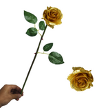 Bulk Exclusive Rose Stems Artificial Silk Flower Arrangements for Home Wedding Party Bathroom and DIY Decorations Wholesale