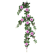 50 Inch Artificial Rose Hanging Flower Garland, 1 Pc, Bulk Wedding Garden Decor