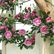 50 Inch Artificial Rose Hanging Flower Garland, 1 Pc, Bulk Wedding Garden Decor