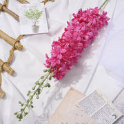 Fuchsia Pink Silk Artificial Flowers Bulk Collection for Decor, Multiple Stems
