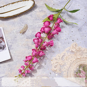 Fuchsia Pink Silk Artificial Flowers Bulk Collection for Decor, Multiple Stems