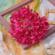 Fuchsia Pink Silk Artificial Flowers Bulk Collection for Decor, Multiple Stems