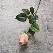 22 Inch Artificial Rose Bud Stems, 22 Pcs Real Touch Lifelike Silk Roses