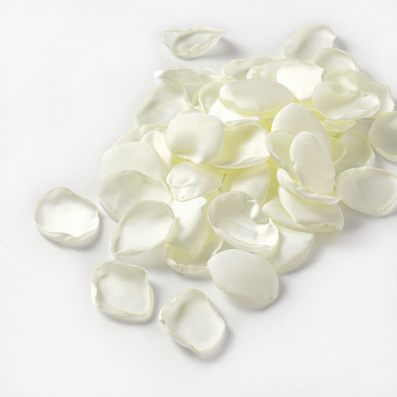 200 Pcs Silk Rose Flower Petals Confetti Bulk Wedding Flower Girl Toss Artificial