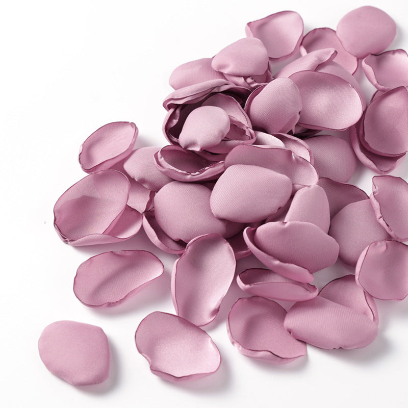 200 Pcs Silk Rose Flower Petals Confetti Bulk Wedding Flower Girl Toss Artificial