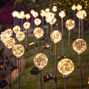 Round Ball LED Solar Garden Lamp Insert, Bulk Decorative Outdoor Lighting, Energy Efficient