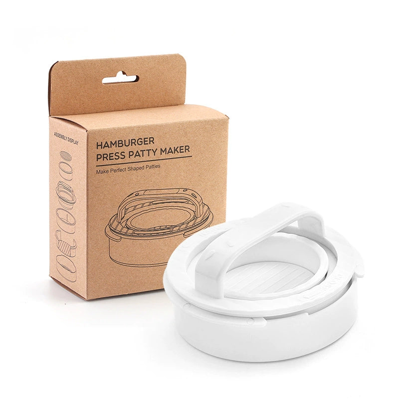 Round Hamburger Press Patty Maker - Kitchen Burger Patty Tool