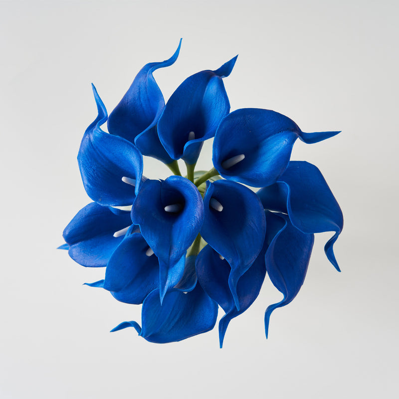 10 Pcs Artificial Calla Lily Stems Bouquet, Real Touch Faux Flowers, Bulk Wholesale