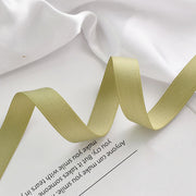 39 Inch Sage Green Handmade Fringe Chiffon Silk Ribbon for Wedding Crafts Bulk Quantity