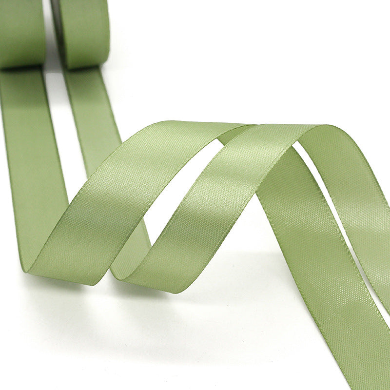 Sage Green Ribbon 3/8 Inch x 25 Yards Bulk Roll Craft Material