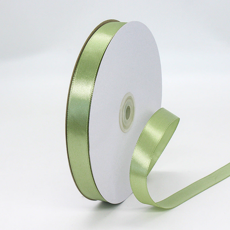 Sage Green Ribbon 3/8 Inch x 25 Yards Bulk Roll Craft Material