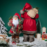 Artificial Santa Claus Figurine Christmas Decoration Bulk Wholesale Set
