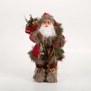 Artificial Santa Claus Figurine Christmas Decoration Bulk Wholesale Set