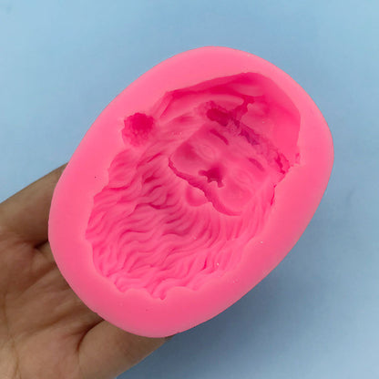 Holiday Santa Hat Cookie Cutters - Food-Grade Plastic Baking Molds for Christmas Cookies, Kids' Baking Crafts & Party Favors