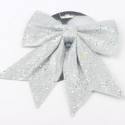 2 Pcs Sequin Wreath Bows Christmas Decorative Hanging Ornaments
