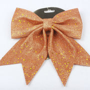 2 Pcs Sequin Wreath Bows Christmas Decorative Hanging Ornaments