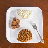 Silicone Food Plate Divider Set (2 Pieces)