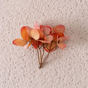 5 Pcs Artificial Hydrangea Flower Heads Clusters for Crafts Wall Panels Boutonniere