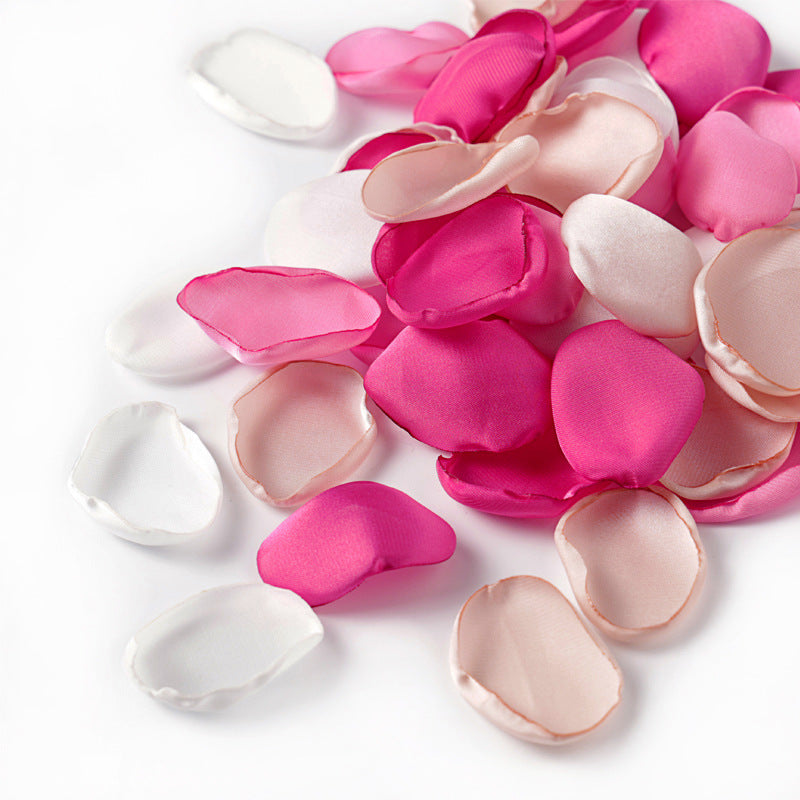 200 Pcs Silk Rose Flower Petals Confetti Bulk Wedding Flower Girl Toss Artificial