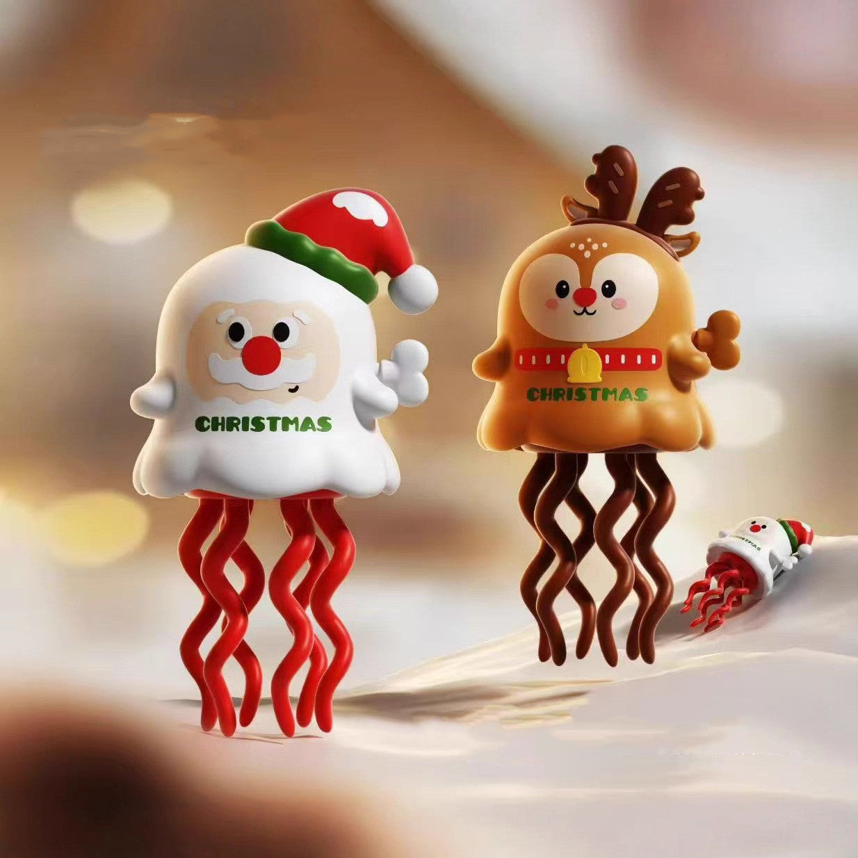 Silly Wiggly Corn Wind-Up Toy (4.6”) - Dancing Fidget Toy for Kids & Stress Relief