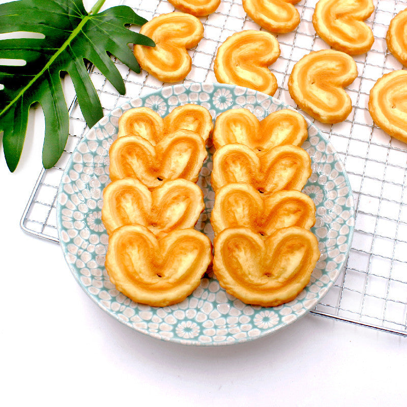 Faux Cookie & Palmier Models - DIY Hair Accessory Parts | 10-Pack | Japanese Style
