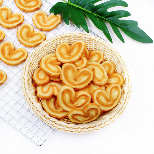 Faux Cookie & Palmier Models - DIY Hair Accessory Parts | 10-Pack | Japanese Style