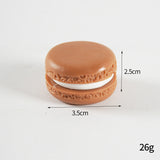 Fake Macarons (8 Pack) - Realistic Dessert Props for Decoration & Photography