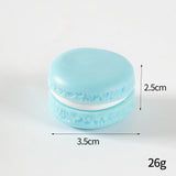 Fake Macarons (8 Pack) - Realistic Dessert Props for Decoration & Photography