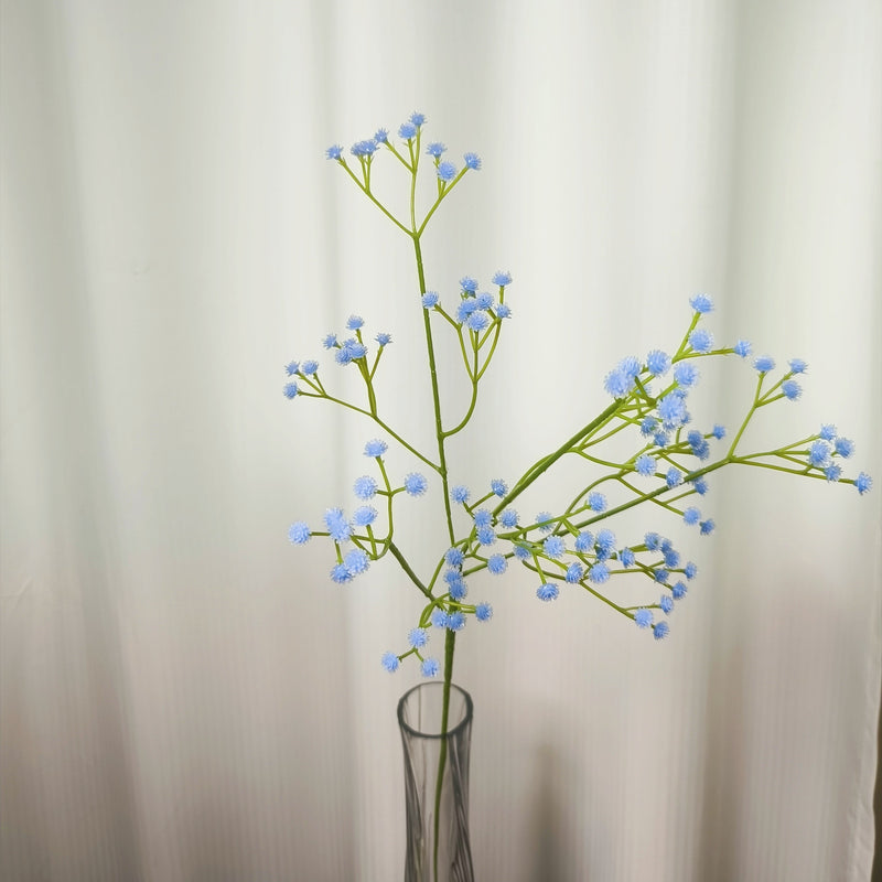 23.6 Inch Baby's Breath Artificial Flowers 10 Pcs Real Touch Silk Stems for Crafts DIY Wedding Party Home Garden Office