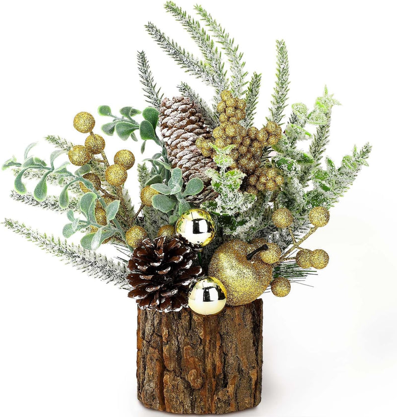 Mini Artificial Christmas Tree Decorations, Small Tabletop, Bulk Quantity, Holiday Decor