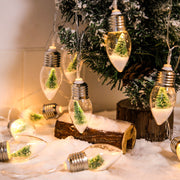 9.8FT Pre-lit Artificial Cedar Christmas Garland with Snow Effect and LED Lights, Bulk String
