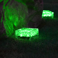 Solar Ice Brick Garden Lights - Outdoor Waterproof LED Landscape Lights for Yard, Patio, Lawn Decor