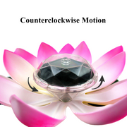 Solar Power Floating Lotus Flower LED Light, Artificial Water Hyacinth Pond Plant, Bulk Pack