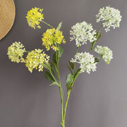 29 Inch Spring Ball Flower Spray Stems 10 Pcs Real Touch Artificial Silk Bulk