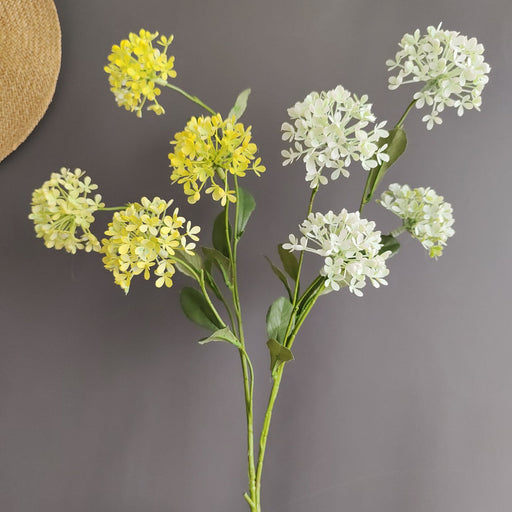 29 Inch Spring Ball Flower Spray Stems 10 Pcs Real Touch Artificial Silk Bulk