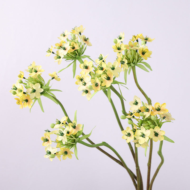 25.5 Inch Star of Bethlehem Silk Artificial Flowers Stem – Bulk Wholesale, 1 Stem