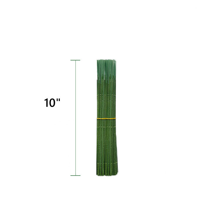 100 Pcs Floral Wire Set for Crafts, 4 Sizes Bulk Wire Stems for Artificial Flowers