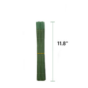 100 Pcs Floral Wire Set for Crafts, 4 Sizes Bulk Wire Stems for Artificial Flowers