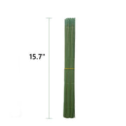 100 Pcs Floral Wire Set for Crafts, 4 Sizes Bulk Wire Stems for Artificial Flowers