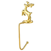 Christmas Stocking Holders Bulk Set for Fireplace Mantel, Durable Metal, 6 Pcs