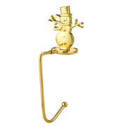 Christmas Stocking Holders Bulk Set for Fireplace Mantel, Durable Metal, 6 Pcs