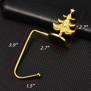 Christmas Stocking Holders Bulk Set for Fireplace Mantel, Durable Metal, 6 Pcs