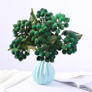 18 Inch Artificial Sycamore and Chestnut Fruit Balls Green Succulent Plant Bulk Quantity